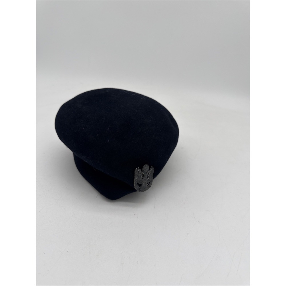 Vintage Sam Bonk Women's Blue Beret Civil Air Patrol With Eagle Insignia Size 23 - Picture 6 of 6